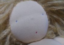Detail Gesicht Gliederpuppe
